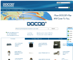 docod.biz: DOCOD -  Professional Supplier for Coding spare parts
Docod Precision Electromechanical Co., Ltd. is engaged in the R&D, manufacture and sale of high-precision mechanical and electrical products. Our main products are: for domino, for videojet, for willett, for linx, for imaje