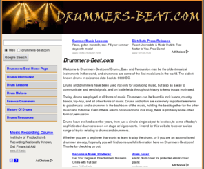 drummers-beat.com: Drummers-Beat.com, All about drums and percussion!
Drums and Percussion