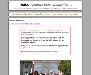 hma-berlin.de: HMA Humboldt Moot Association e.V.
Humboldt Moot Assocation e.V.