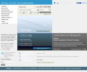 hotelciutatdetarragona.com: Hoteles en Tarragona, HOTEL CIUTAT DE TARRAGONA, Hotel en Tarragona, SB Hotels
WEB OFICIAL. Hotel en Tarragona, un hotel de cuatro estrellas en el centro de Tarragona. Otros hoteles en Tarragona. Reservar hotel. Ofertas en hoteles SB en Tarragona y Barcelona.