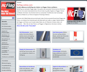 mcflag.com: McFlag-online.com
McFlag - Flaggen, Fahnen, Masten und Zubhör bei McFlag-online.com