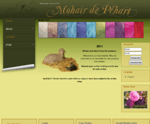 mohair-de-pehart.com: Mohair de Péhart
Mohair wool direct from the producer