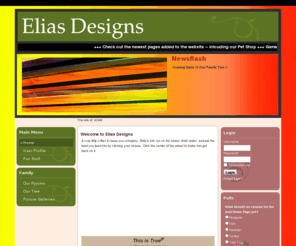 eliasdesigns.com: Welcome to Elias Designs
Elias Designs