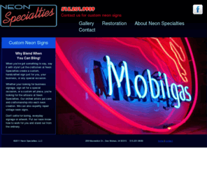 neonspecialties.biz: Neon Specialties Des Moines, IA
 Neon Specialties of Des Moines Iowa