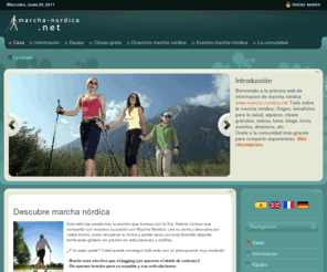 nordic-walking-espana.com: marcha nórdica - nordic walking información | Marcha Nórdica - Nordic Walking España
Nordic walking marcha nórdica . Primero de la web información sobre marcha nordica (cáminata nordica o nordic walking) con la instrucción gratuita, clases, videos, directoty, eventos, blogs, foros, ...