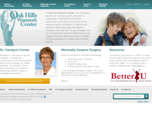 oakhillswomenscenter.com: San Antonio Gynecologists
At Oak Hills Women's Center, we individualize patient care and place great emphasis on maintaining a traditional doctor-patient relationship.