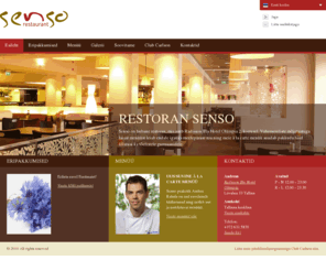 restoransenso.ee: Senso - Restoran Senso in Tallinn, Estonia
Tallinn Restaurant Senso is perfect for business lunches or friends and family dinners. Restaurant offers international menu with local touch