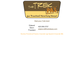 thetrekpas.com: The Trek Pas | Your Promotional Advertising Sherpa!
Business Promotional Products, Corporate Logo Apparel & Corporate Gifts