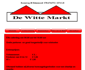 dewittemarkt.nl: Informatie
