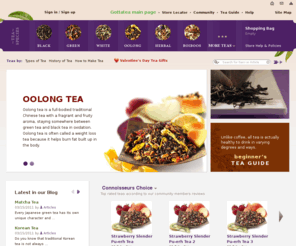 gottatea.net: Green Tea, Black Tea, White Tea, Oolong Tea and more - Gottatea.com
Everything you have ever wanted to know about the types of tea including green tea, white tea, black tea, red tea, herbal tea and oolong tea reviews. Online tea guide and related information at Gottatea.com