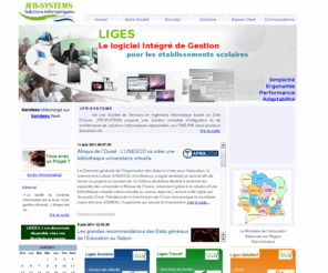 jfrsystems-ci.com: LIGES : Logiciels Intégrés de Gestion des Structures Scolaires
We provide free flash templates, free templates, free flash header