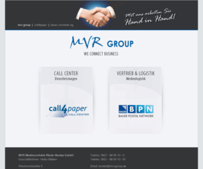 mvrgroup.de: MVR Group - we connect business
MVR Group - we connect business