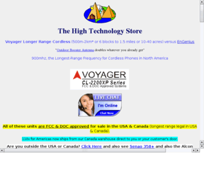 voyagercordless.com: Voyager Long-Range Cordless Telephones & Dialtone (RJ11)
Latest Long and Medium Range Cordless Phones for Warehouses, Factories and Farms. Remote Dialtone allows RJ11 access to Base PSTN Interface.