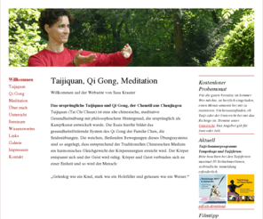 taiji-karlsruhe.net: Taijiquan  Qi Gong  Meditation
Webseite von Sasa Krauter