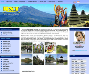 balisibayaktour.com: Home
Bali Sibayak Tour, Bali tours online information site which can help you planning a memorable vacation in Bali. We are able to be ready to serve you with ...