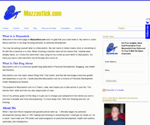 mazzastick.com: Mazzastick
thesis theme, wordpress