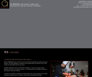 restaurantmartigues.com: → RESTAURANT LE GARAGE MARTIGUES - SITE OFFICIEL - RESTAURANT GASTRONOMIQUE MARSEILLE MARTIGUES
Restaurant Le Garage à Martigues, restaurant gastronomique de cuisine traditionnelle & provencale par Fabien Morreale. Cuisine créative basée sur les produits frais.