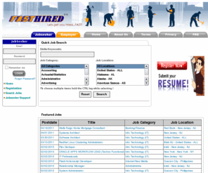 fasthired.com: FastHired
FastHired: Worldwide Careers and Employment