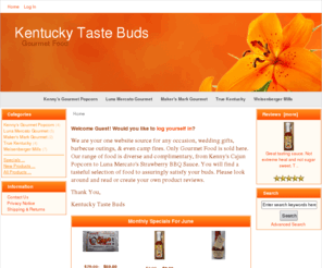 lunamercato.com: Kentucky Taste Buds!, Gourmet Food
Kentucky Taste Buds! :  - Luna Mercato Gourmet Kenny's Gourmet Popcorn Maker's Mark Gourmet Weisenberger Mills True Kentucky Gourmet food, Barbecue sauce, Luna mercato, luna mercato salsa, kennys popcorn, cajun popcorn