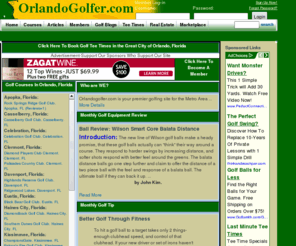 orlandogolfer.com: the best online golf resource in
Local Golf in : Find  golf courses,  tee times,  course reviews,  golf equipment locations and reviews,  golf real estate and all the latest  golf news.