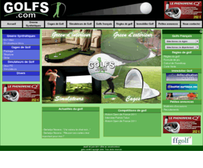 green-fees.com: Golfs.com - Tout pour golfer chez vous !
Actualite et guide des parcours de golf européens, fiche contenant les tarifs, acces aux circuits officiels, annonces d'equipement. Des informations pour obtenir un meilleur classement  et un bon swing.