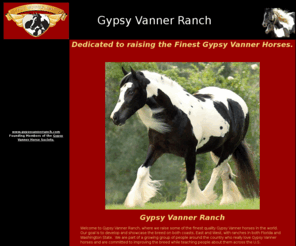 gypsyvannerart.com: Gypsy Vanner Ranch
Gypsy Vanner Breeders raising the finest Gypsy Vanner Horses