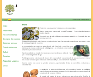 mironous.com: MIRO NOUS - CULTIVO DE NUECES, PRODUCCIÓN DE NUECES, VENTA DE NUECES, VARIEDAD FRANQUETTE Y FERNOR
MIRO NOUS: cultivo, producción y venta de nueces en origen, de variedad Franquette y Fernor.