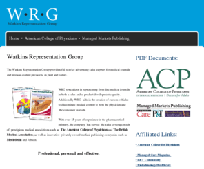 watkinsrepgroup.com: Watkins Representation Group - Home
