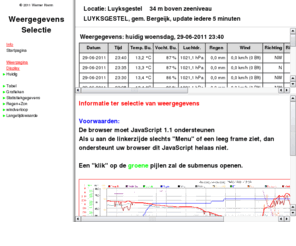 meteodekempen.nl: Weerstation-klazienaveen
Meteo de Kempen met live gegevens 