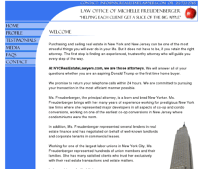 nyccondominiumlawyer.com: Welcome the Law Office of Michelle Freudenberger
Law Office of Michelle Freudenberger