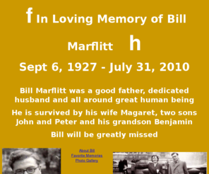 billmarflitt.com: In Loving Memory of Bill Marflitt
