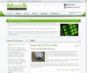 mintservices.co.uk: Burglar Alarm & CCTV Installer
Burglar alarm, installer, security systems, cctv, intruder, chesterfield, sheffield, mansfield, matlock, bakewell, Worksop