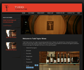 toddtaylorwines.com: Todd Taylor Wines - Home
Todd Taylor Wines