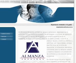 almanzaabogados.com: Quiénes somos
Quiénes somos