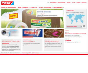 kleben.biz: Homepage - tesa Bandfix AG
Homepage