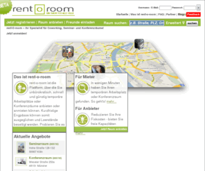 rent-o-room.de: co-working und konferenzräume bei rent-o-room
Unbürokratisch, schnell und günstig co-working spaces oder Konferenzräume anmieten oder vermieten.