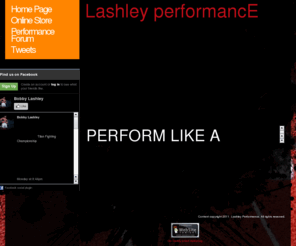 lashleynutrition.com: Lashley Performance | Online Store | Nutrition | Apparel
Official online store of MMA fighter Bobby Lashley. Lashley is a former 2-time WWE champion and former TNA star