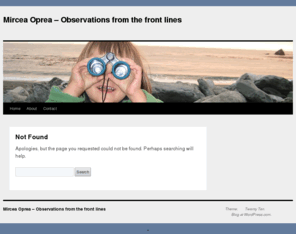 sdtech.com: Page not found | Mircea Oprea – Observations from the front lines
