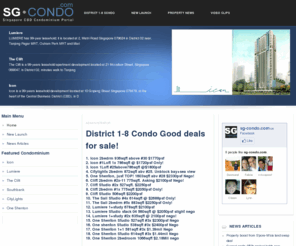 sg-condo.com: sg-condo.com
District 1-8, Condo in Singapore CBD area.