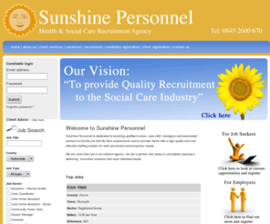 sunshine-personnel.com: Sunshine Personnel Recruitment for the Sout West
Sunshine Personnel 