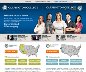 careermindedlifechanging.org: Carrington College, Certificates and Associate Degrees
Carrington College offers comprehensive medical, dental and business degrees & certificates.  Call Now and start your new career today. 1.877.206.2106