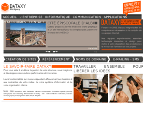 dataxy.fr: Agence Internet Dataxy Reseaux Services Internet
Bienvenue chez Dataxy