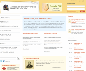 escriptors.com: ASSOCIACIÓ D'ESCRIPTORS EN LLENGUA CATALANA
