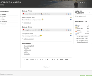 jonove.com: Jon Ove, Marita og Ludvig
Jon Ove, Marita og Ludvig sin side