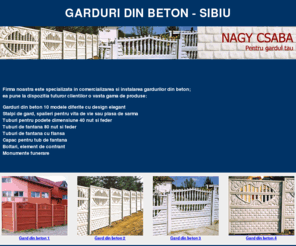 nagycsabasibiu.com: GARDURI DIN  BETON SIBIU - NAGY CSABA
garduri,garduri de beton,garduri ieftine,garduri din beton sibiu, garduri prefabricate din beton