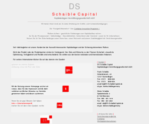 schaiblecapital.com: DS Schaible Capital
