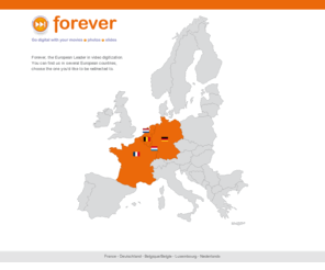 videoforever.com: Forever FRANCE
Numérisation de vos films Super 8, Bobines 9mm et cassettes videos : mini DV, VHS, Betamax, Hi-8... Copie et transfert sur DVD. WebTV de famille pour ...