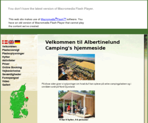 albertinelund.dk: .: Albertinelund Camping :.
