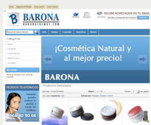 baronacremas.com: Barona Cremas
Default Description