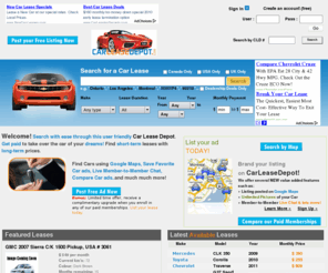 carleasedepot.com: Car Lease | Lease swap | Take over lease
Car Lease Depot - Get paid to take over the car of your dreams! Find short-term leases with long-term prices and more.Here you will get support for leasing or listing cars because we are specializing in car lease transfer, lease assumption, and car lease takeover.
